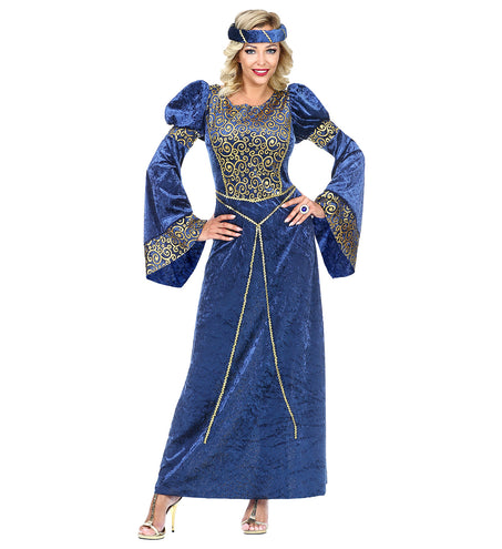 Widmann SRL Renaissance kostuum blauw