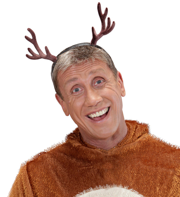 Widmann SRL Rendier gewei op haarband bruin