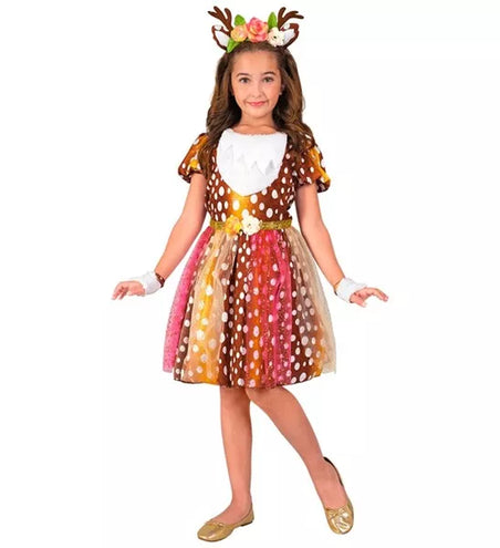 Widmann SRL Rendier hertje kostuum Ilse kinderen