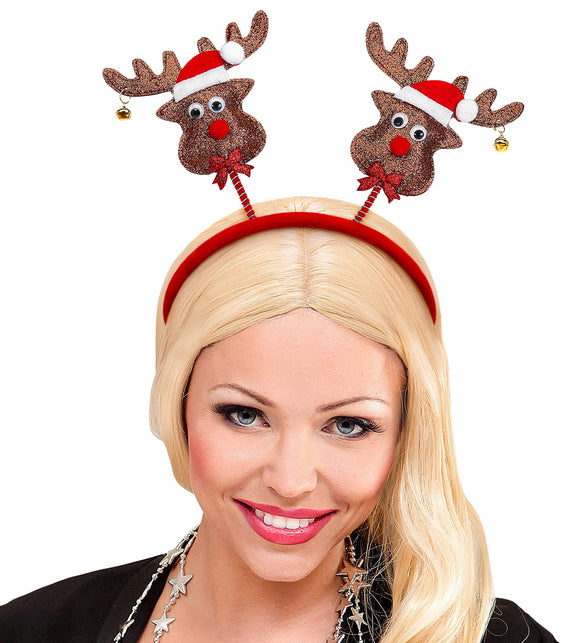 Widmann SRL Rendieren diadeem met glitters