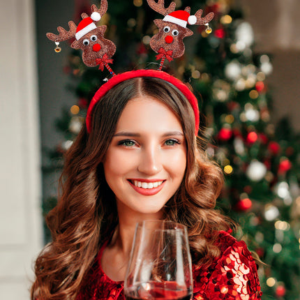 Widmann SRL Rendieren diadeem met glitters