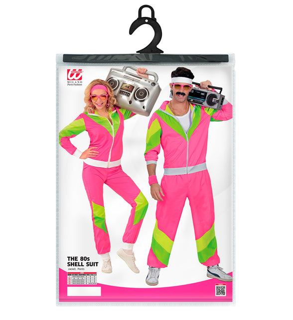 Widmann SRL Retro trainingspak roze/geel