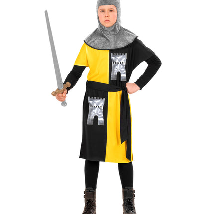Widmann SRL Ridder pak geel zwart kinderen