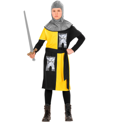 Widmann SRL Ridder pak geel zwart kinderen