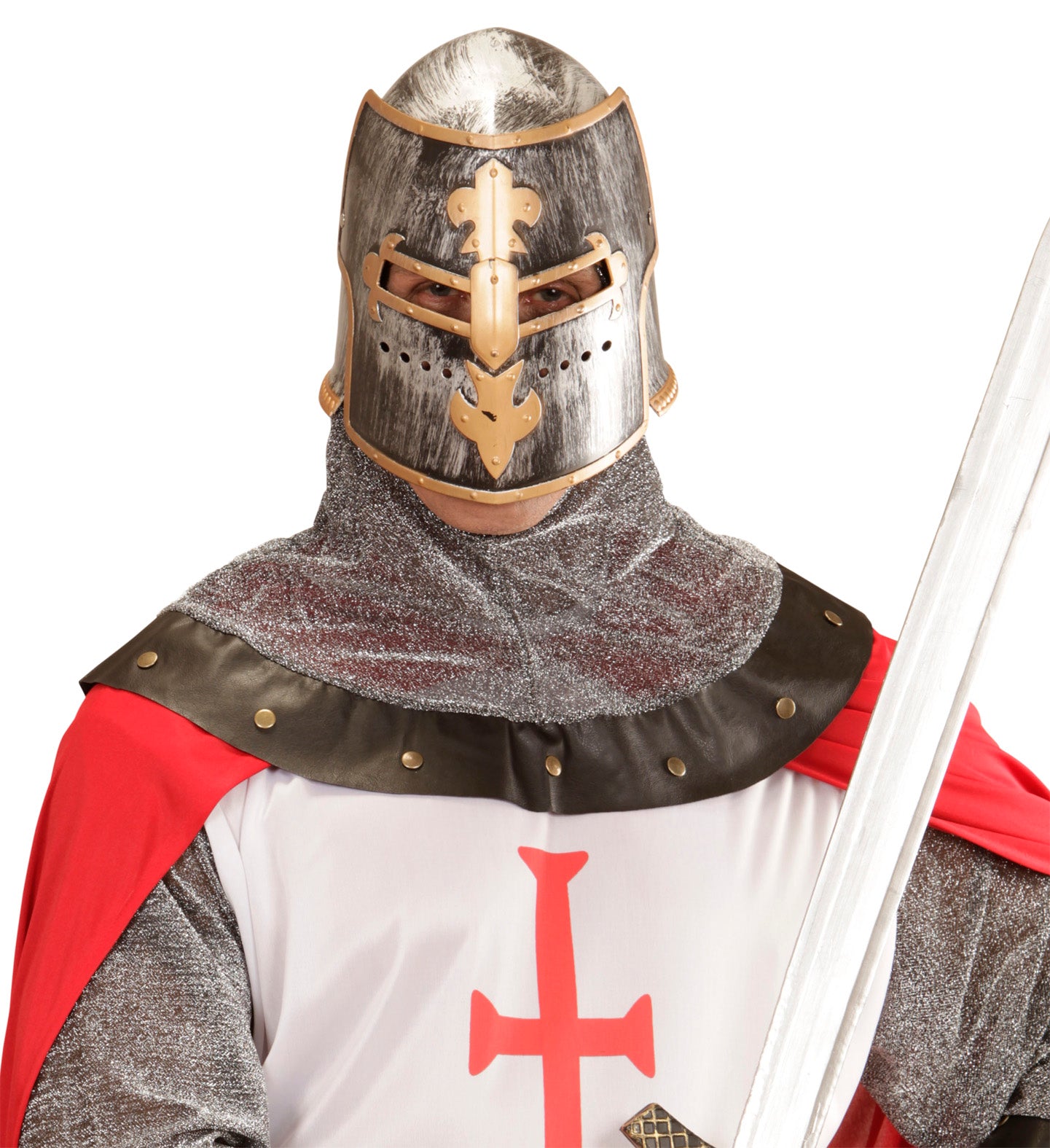 Helmet Riedemer Ridderhelm plastic | Stoere helm voor ridderspeelgoed