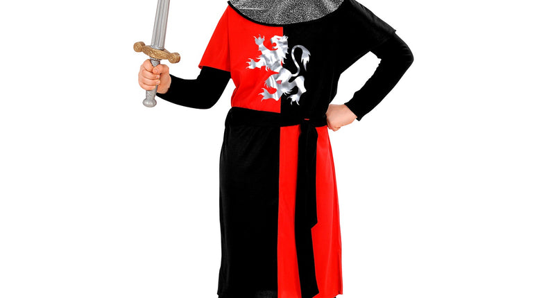 Widmann SRL Ridderpak rood middeleeuws kinderen