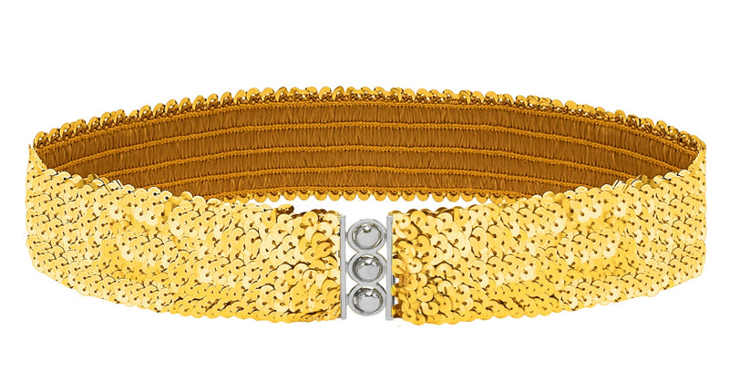 Widmann SRL riem pailletten goud