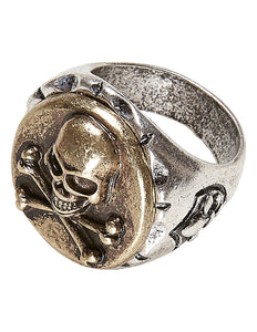 Widmann SRL Ring schedel en botten