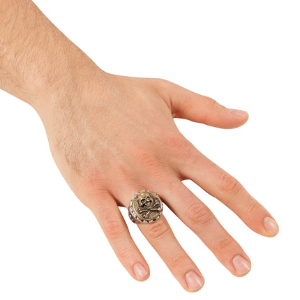 Widmann SRL Ring schedel en botten