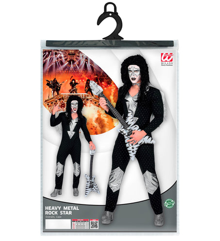 Widmann SRL Rocker kostuum AC kiss