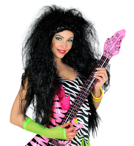 Widmann SRL Rockster pruik zwart dames