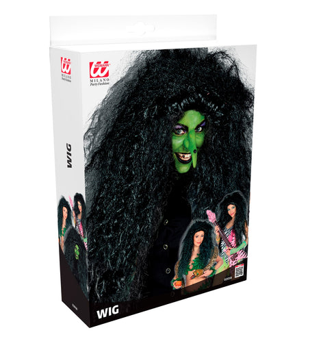 Widmann SRL Rockster pruik zwart dames