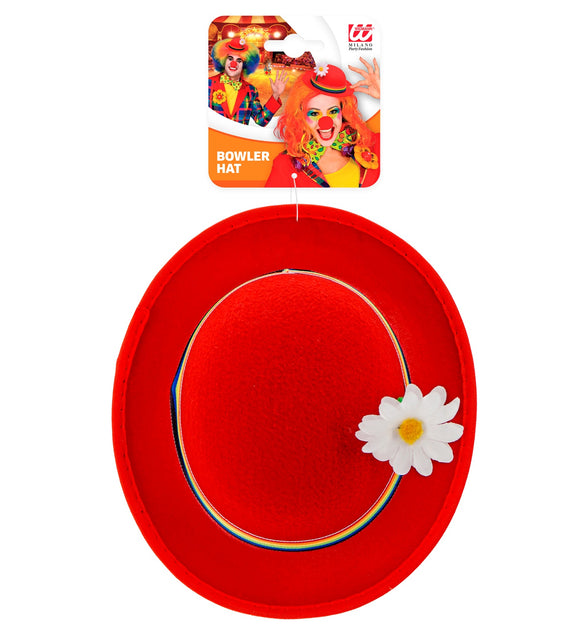 Widmann SRL Rode bolhoed voor clown