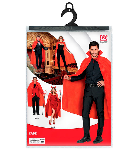 Widmann SRL Rode cape 130cm