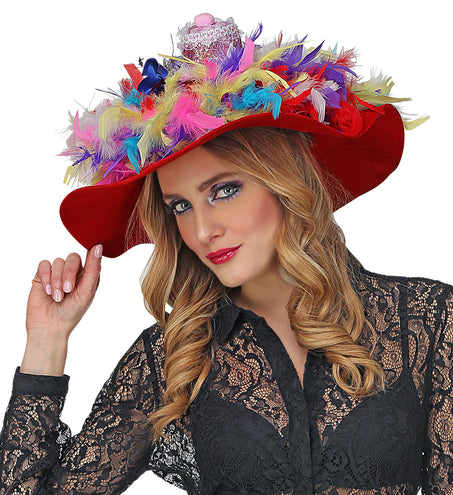 Widmann SRL Rode dames flaphoed