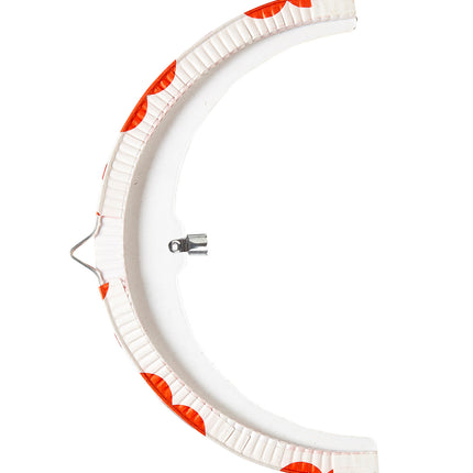 Widmann SRL Rode hart lampion decoratie voor Valentijn