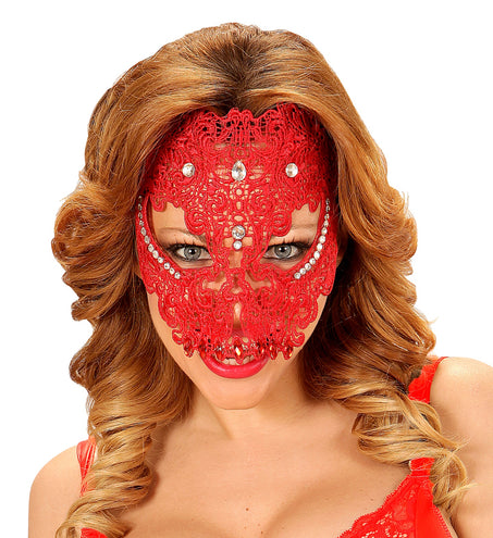 Widmann SRL Rode kanten maskers