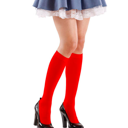 Widmann SRL Rode kniekousen unisex