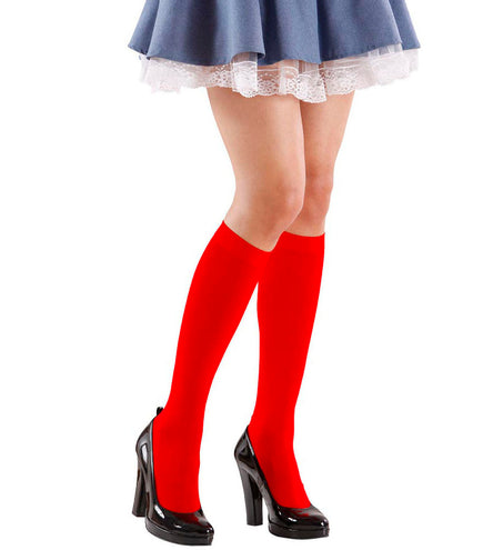 Widmann SRL Rode kniekousen unisex