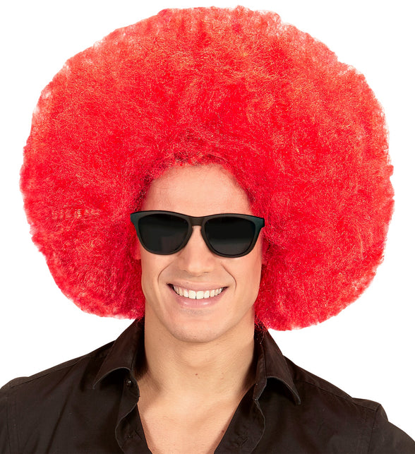 Widmann SRL Rode oversized Afropruik