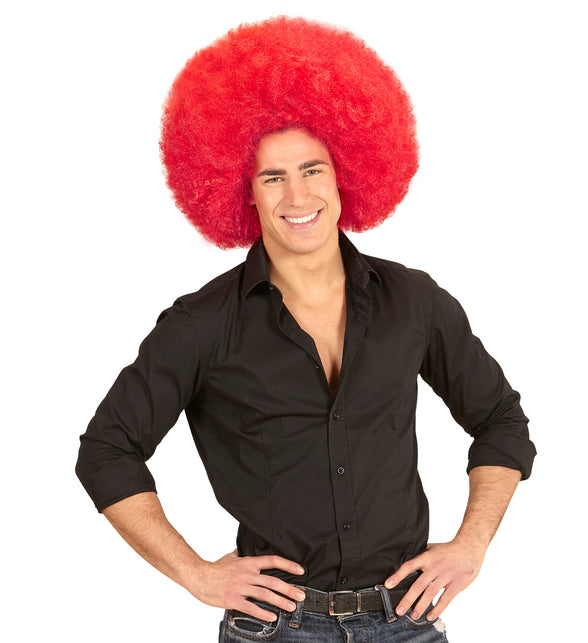Widmann SRL Rode oversized Afropruik