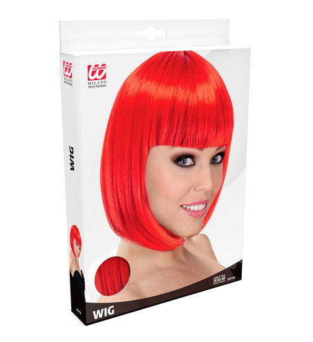 Widmann SRL Rode pruik Lou Lou