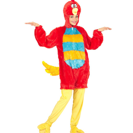 Widmann SRL Rode vogel pakken voor volwassenen