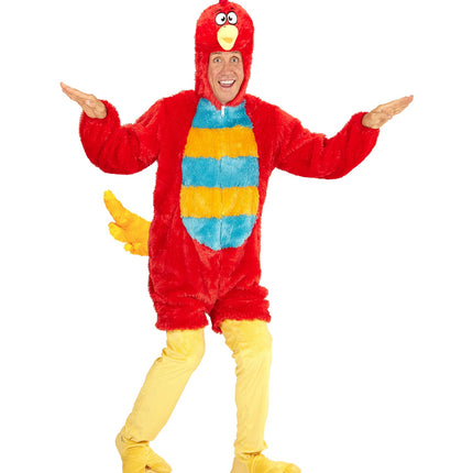 Widmann SRL Rode vogel pakken voor volwassenen