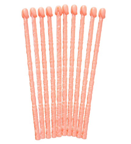 Widmann SRL Roerstokjes piemel 10 stuks