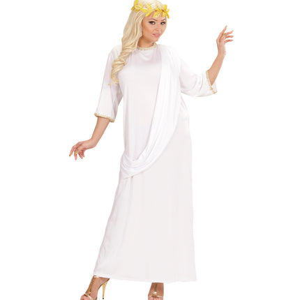 Widmann SRL Romeinse toga wit unisex