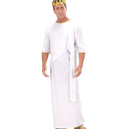 Widmann SRL Romeinse toga wit unisex