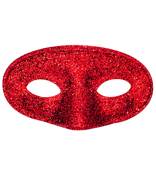 Widmann SRL Rood glitter oogmasker