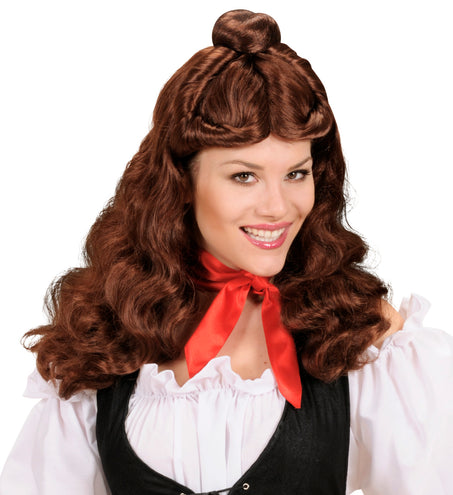 Widmann SRL Rood sjaaltje satijn