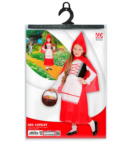 Widmann SRL Roodkapje jurkjes voor meisjes