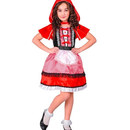 Widmann SRL Roodkapje kostuum Loes kind