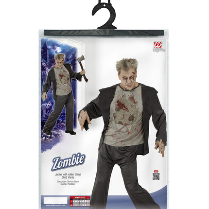 Widmann SRL Rottende zombie pakken voor griezels
