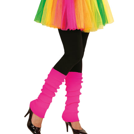 Widmann SRL Roze beenwarmers neon