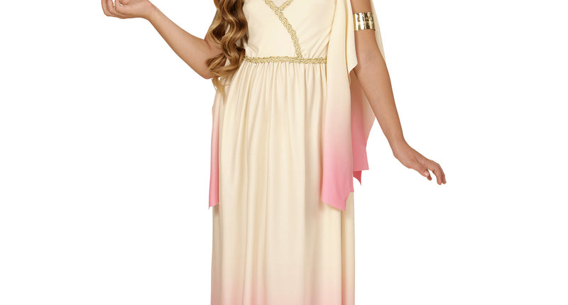 Widmann SRL Roze Griekse godin jurkjes voor meiden