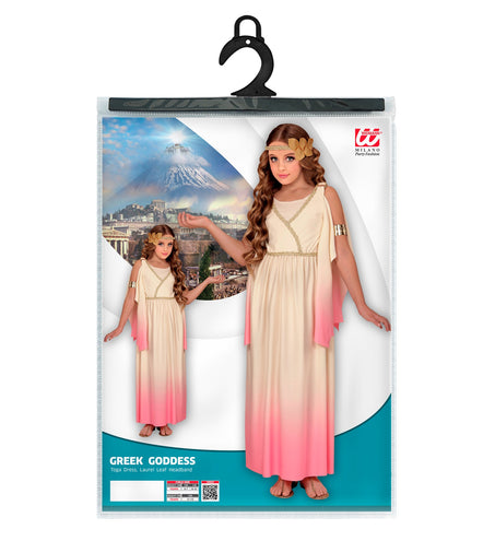 Widmann SRL Roze Griekse godin jurkjes voor meiden