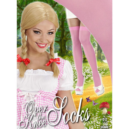 Widmann SRL Roze kniekous dames