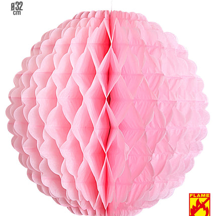 Widmann SRL Roze lampion decoratie