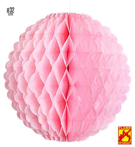 Widmann SRL Roze lampion decoratie