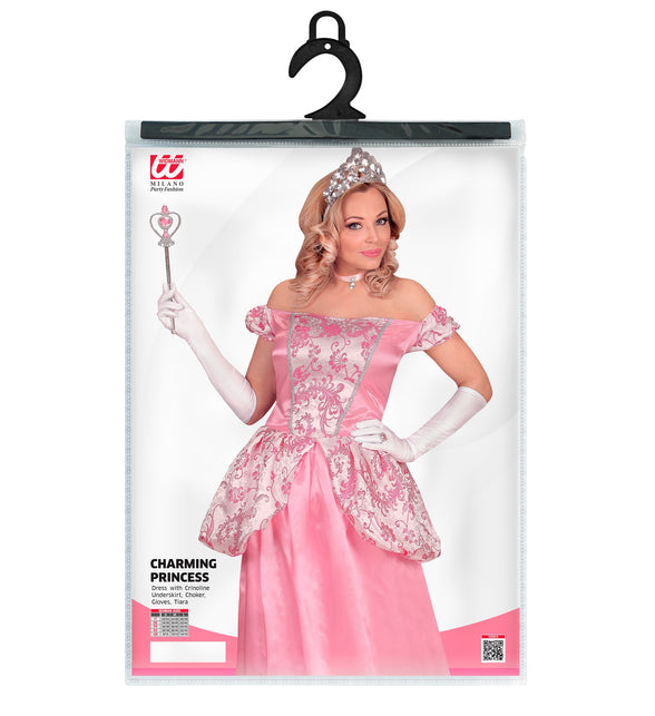 Widmann SRL Roze prinsessenjurk Sisi