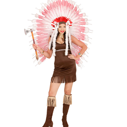 Widmann SRL Roze verentooi voor de indiaan