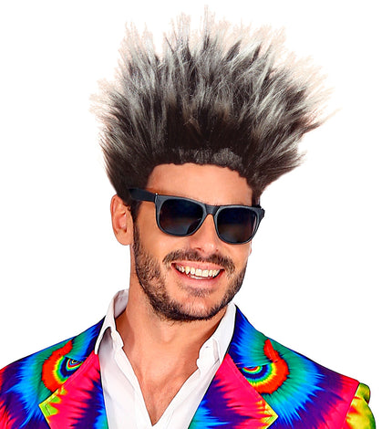 Widmann SRL Rugby pruik Max grijs