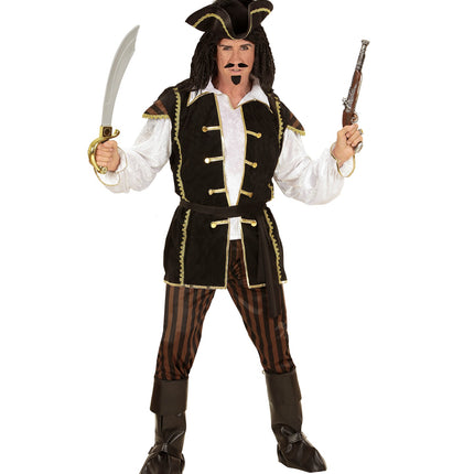 Widmann SRL Ruig piraten kapitein pak heren