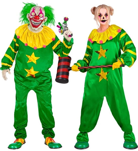 Widmann SRL Ruimte horror clown kostuum Mees