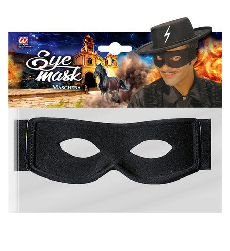 Widmann SRL Ruiter masker zwart volwassenen