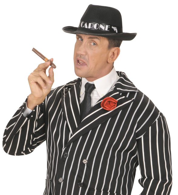 Widmann SRL Satijn zwarte stropdas