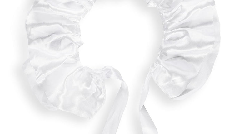 Widmann SRL Satijnen kraag wit